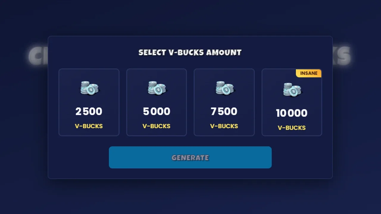 Un casier Fortnite rempli de skins rares et de cosmétiques exclusifs obtenus grâce au générateur de V-Bucks gratuit de vbucksgratuit.fr.